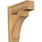 Ekena Millwork Legacy Block Rough Sawn Outlooker, Western Red Cedar, 8"W x 22"D x 26"H OUT08X22X26LEC05RWR - alternate 1